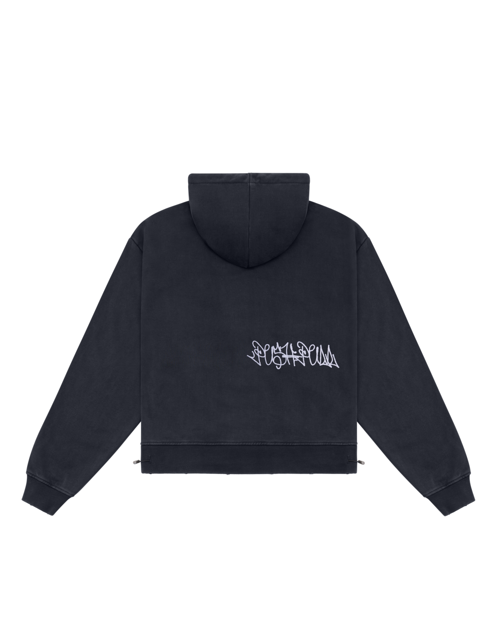 VINTAGE BLACK CAMO SMILEY HOODIE