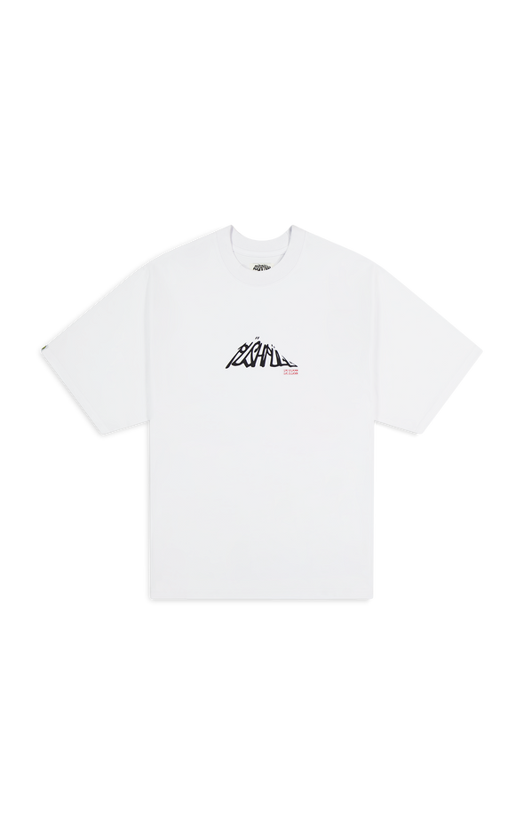 WHITE CALLIGRAPHY TEE