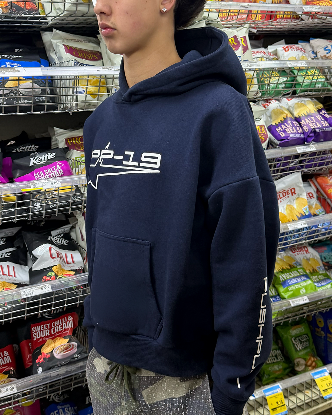 NAVY PP19 SPORT HOODIE