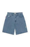 STICKER SLAP DENIM SHORTS