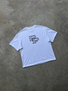 WHITE P-SQUARED TEE