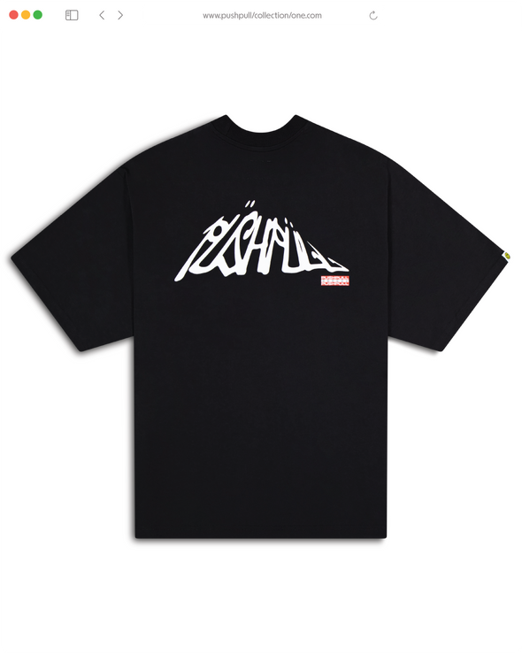 BLACK CALLIGRAPHY TEE