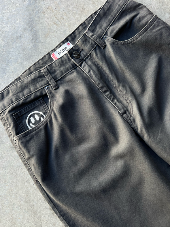 CHARCOAL TWILLIN' & DEALIN' PANTS