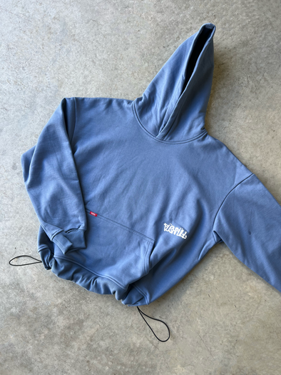 ICECUBE BLUE SCRIPT HOODIE