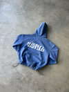 ICECUBE BLUE SCRIPT HOODIE