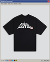 BLACK CALLIGRAPHY TEE