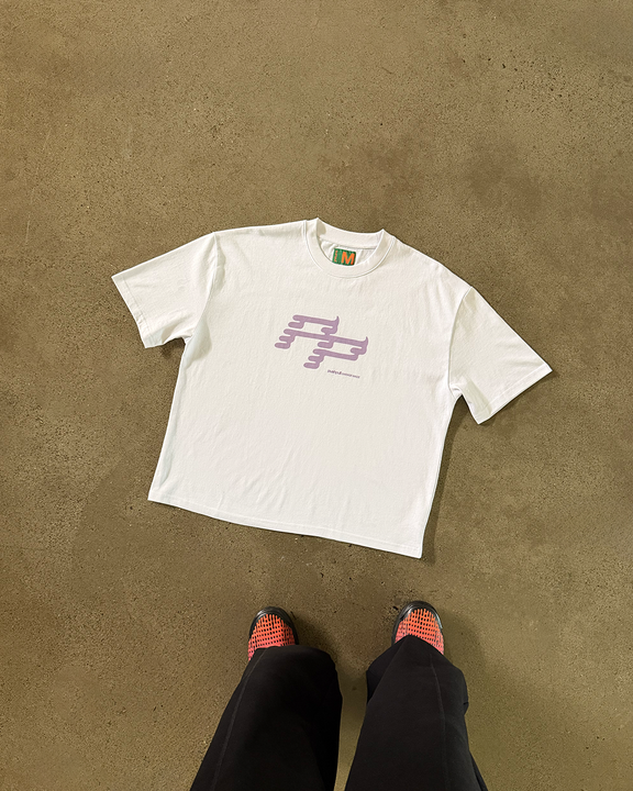 LILAC DOUBLE "P" TEE