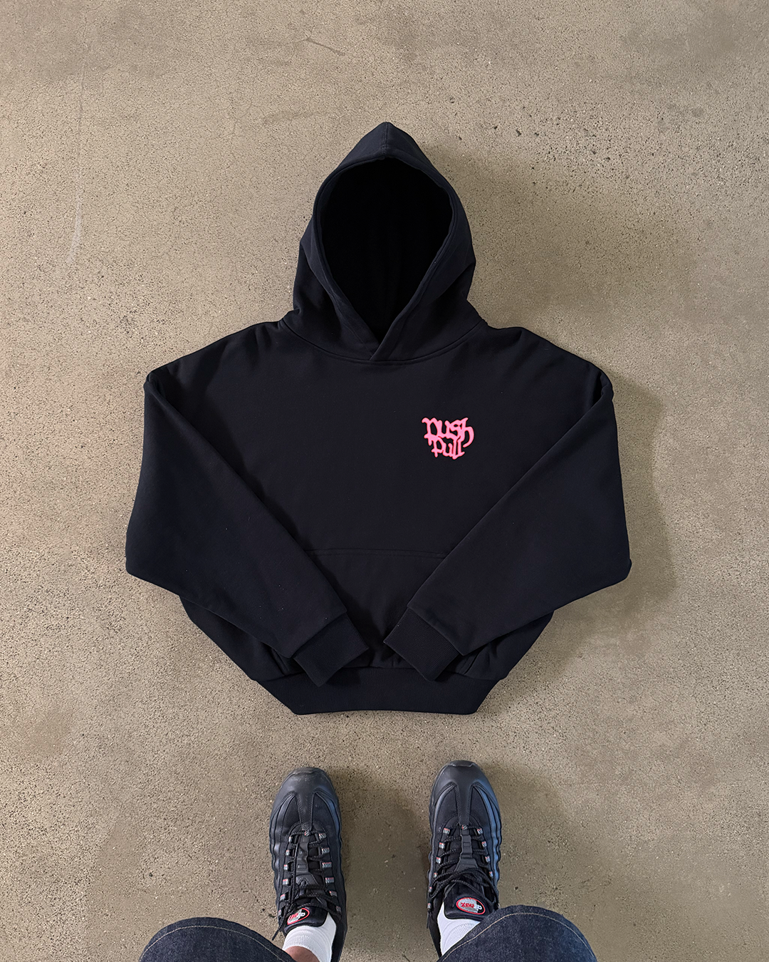 BLACK AMORE HOODIE