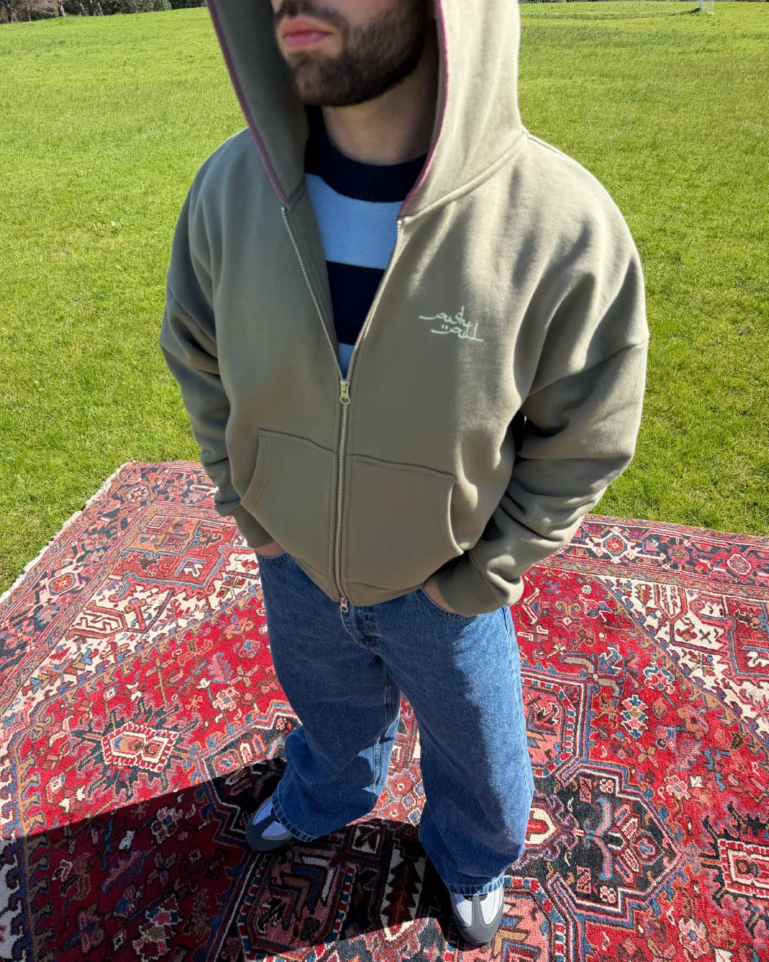 MAYFLY ZIP UP HOODIE
