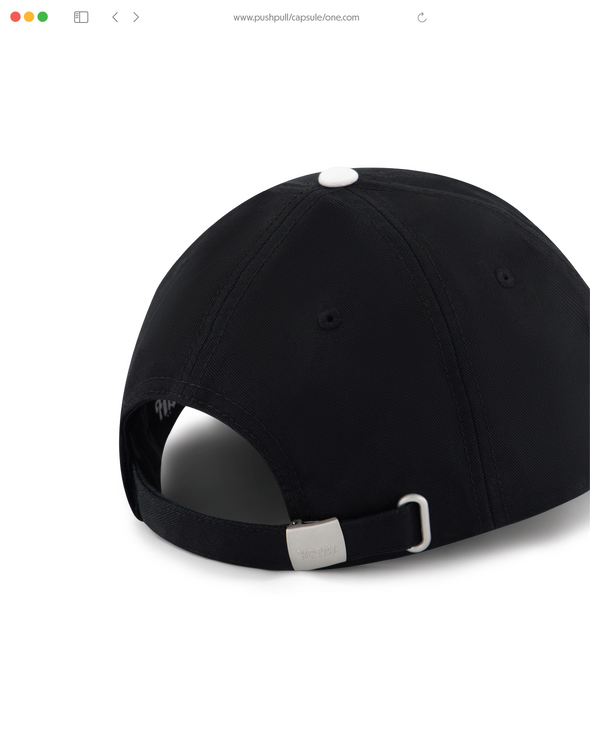 2 TONED BLACK & WHITE CAP