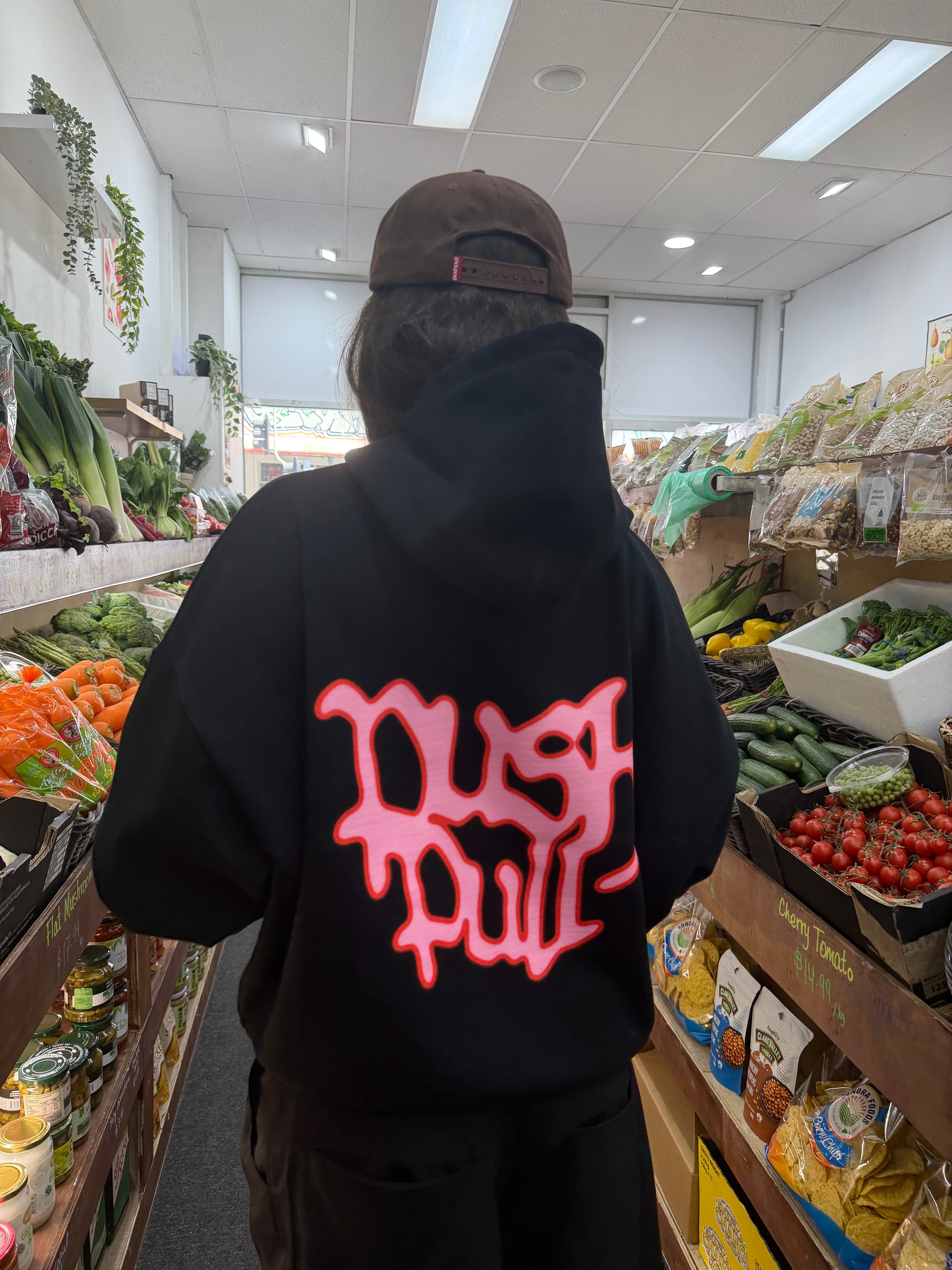 BLACK AMORE HOODIE
