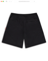 BLACK CALLIGRAPHY MESH SHORTS