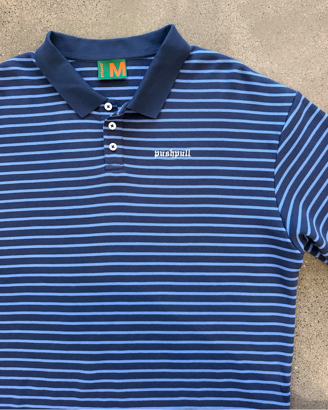 BLUE STRIPE PP POLO