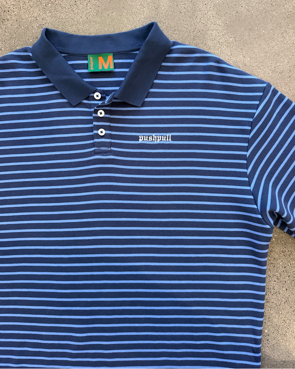 BLUE STRIPE PP POLO
