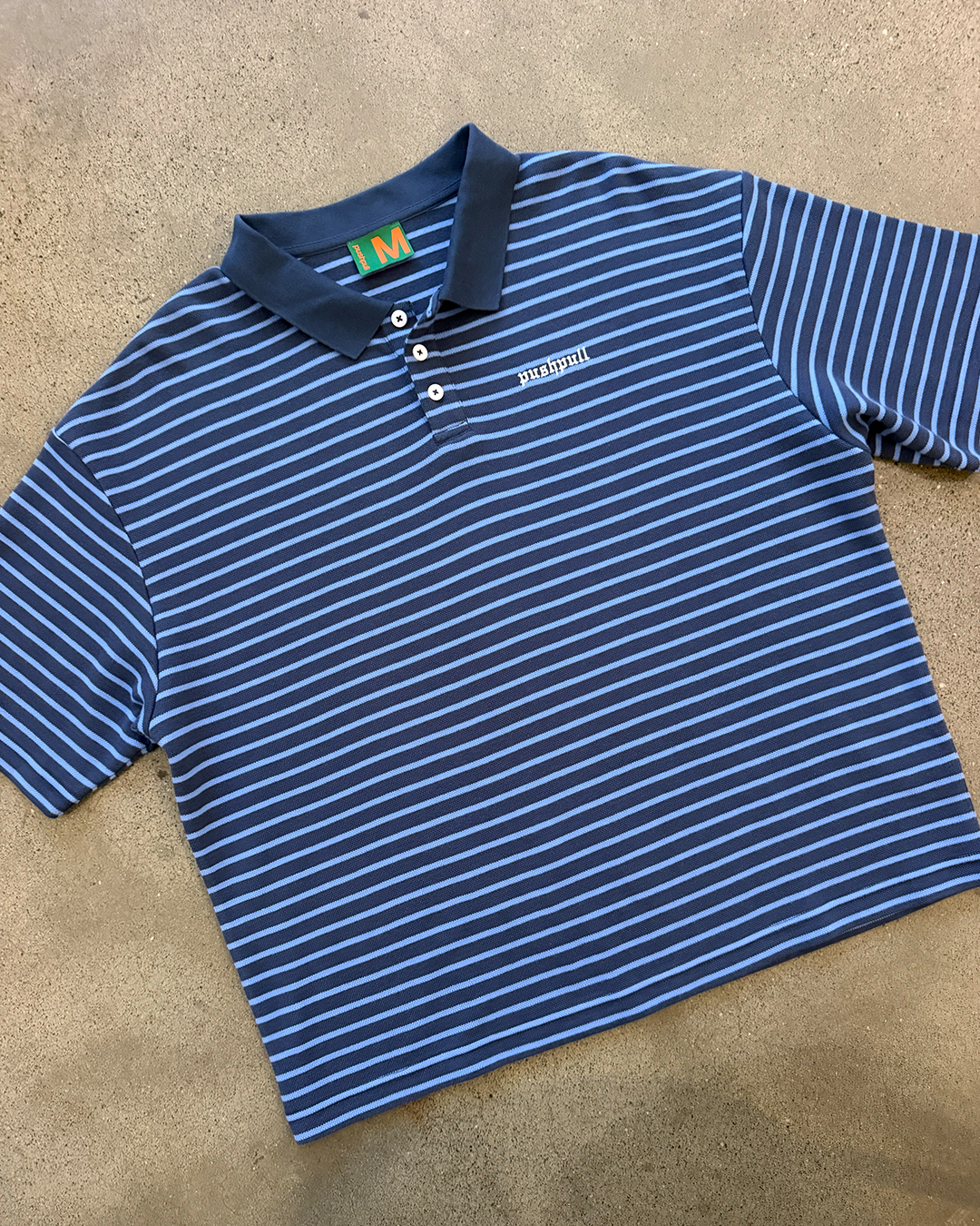 BLUE STRIPE PP POLO