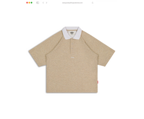 BEIGE MOCKERY POLO