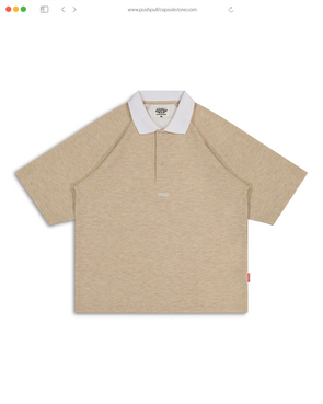 BEIGE MOCKERY POLO