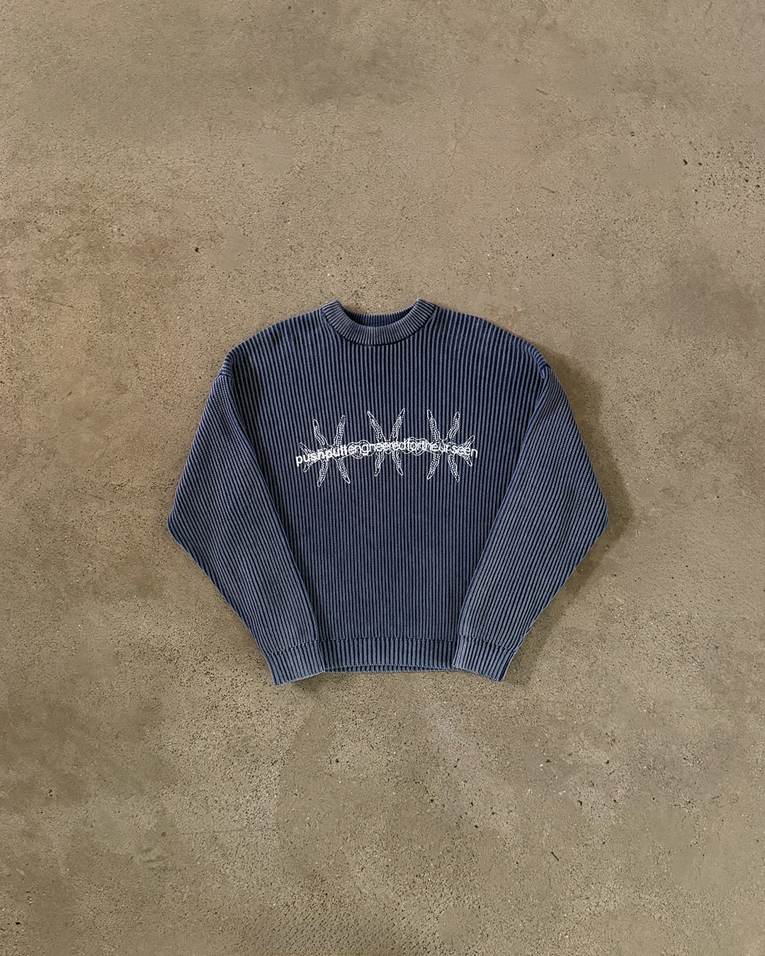 REVERSIBLE BARB WIRE KNIT