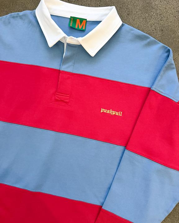 RED & BLUE PP RUGBY JUMPER