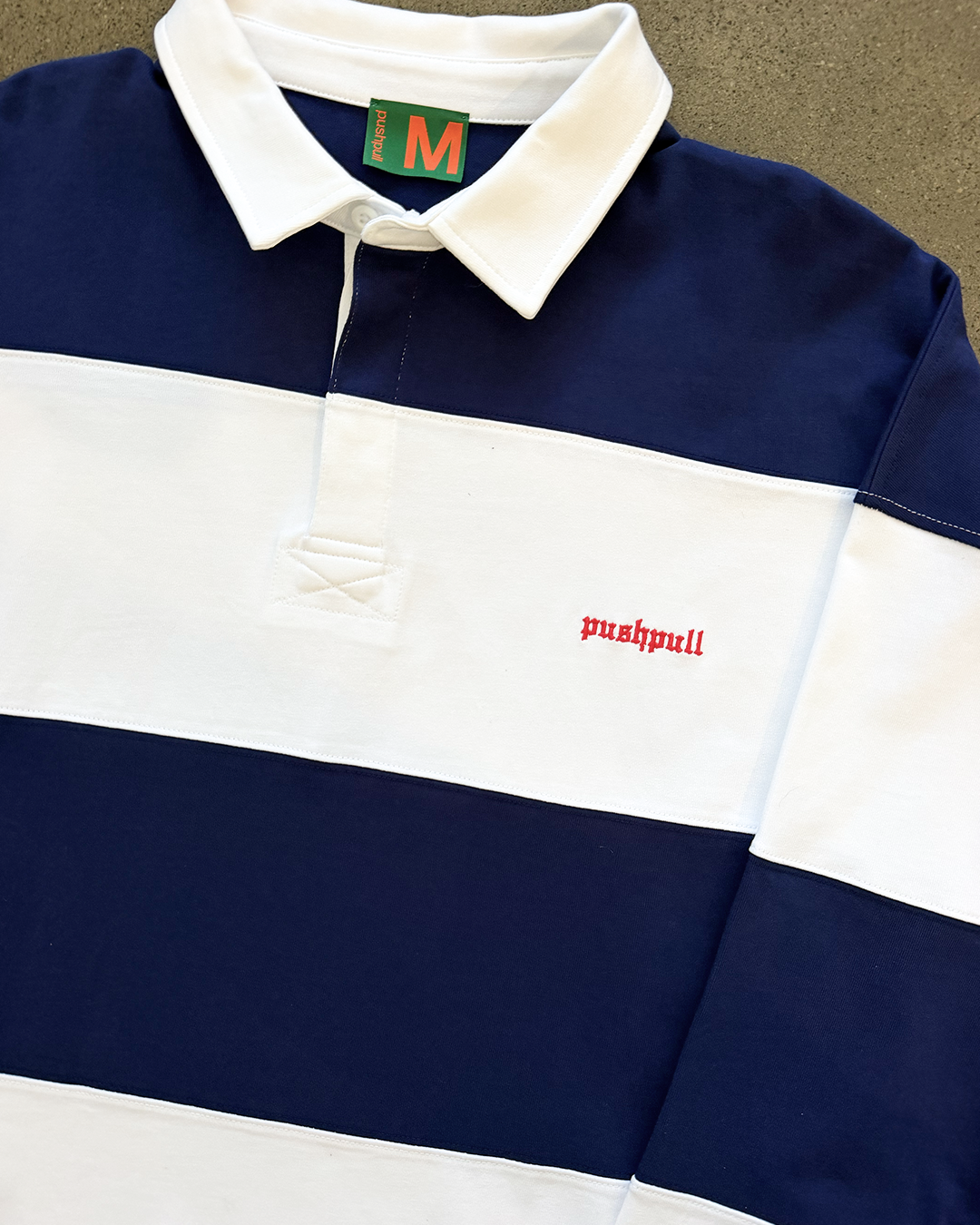 BLUE & WHITE PP RUGBY JUMPER