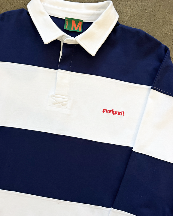 BLUE & WHITE PP RUGBY JUMPER
