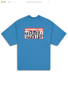 BLUE STICKER SLAP TEE