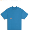 BLUE STICKER SLAP TEE