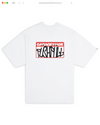 WHITE STICKER SLAP TEE