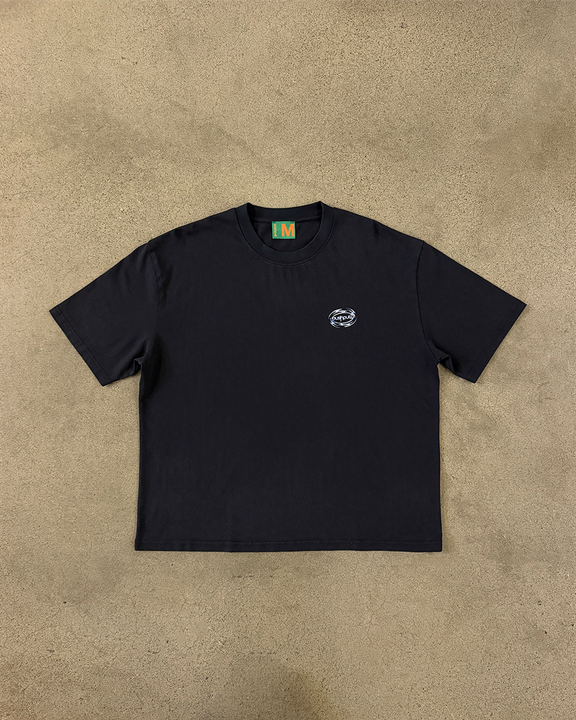 CHROME SWIRL GRAPHIC T-SHIRT