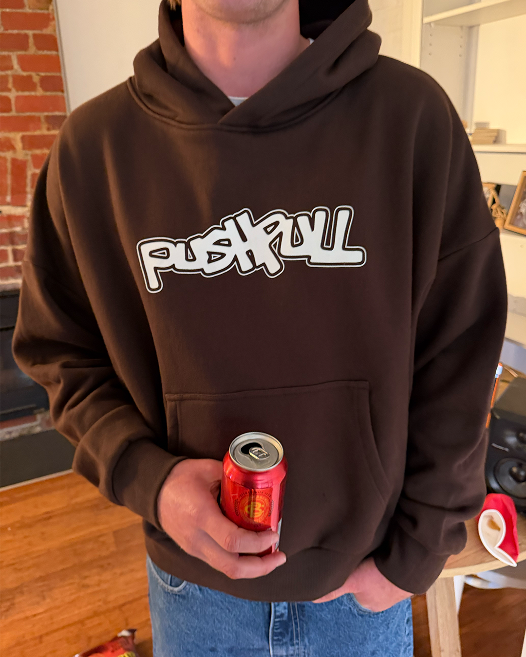 CHOCOLATE P HOODIE