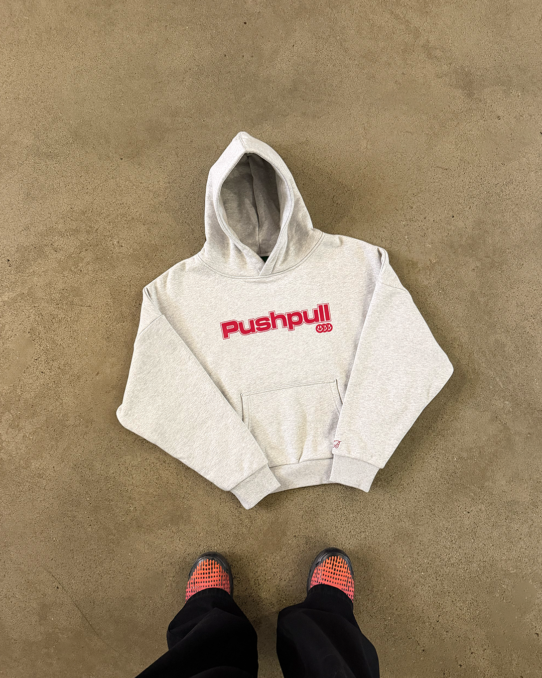ZB COLLEGE SPELL OUT HOODIE