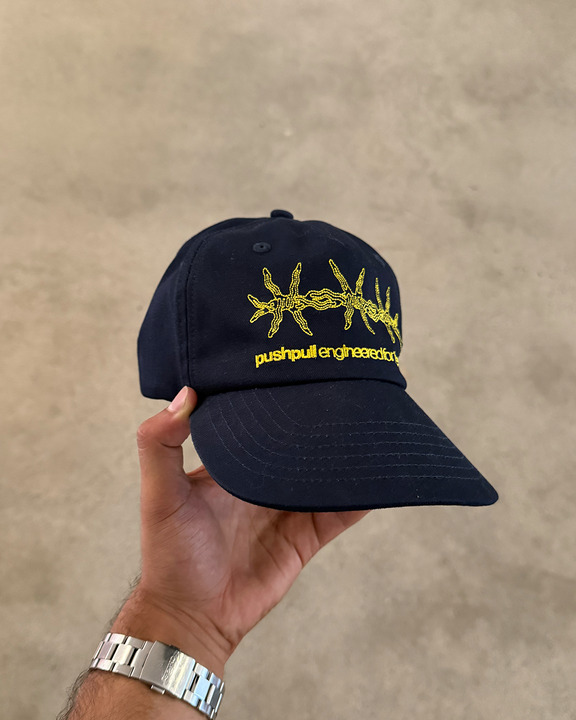 NAVY BARB WIRE CAP