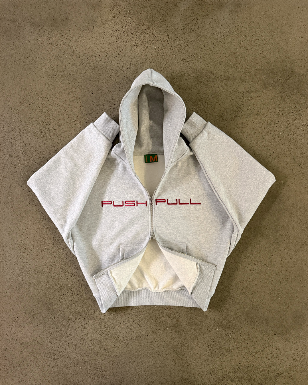 PP SPELLOUT ZIP HOODIE