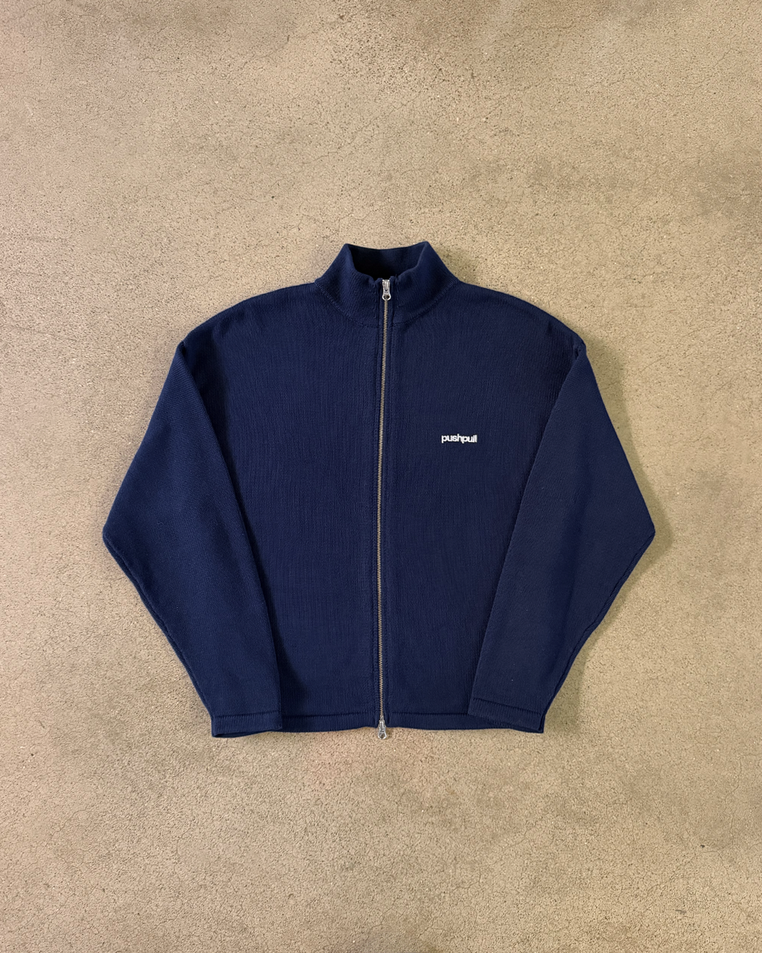 NAVY PP19 SPORT ZIP KNIT