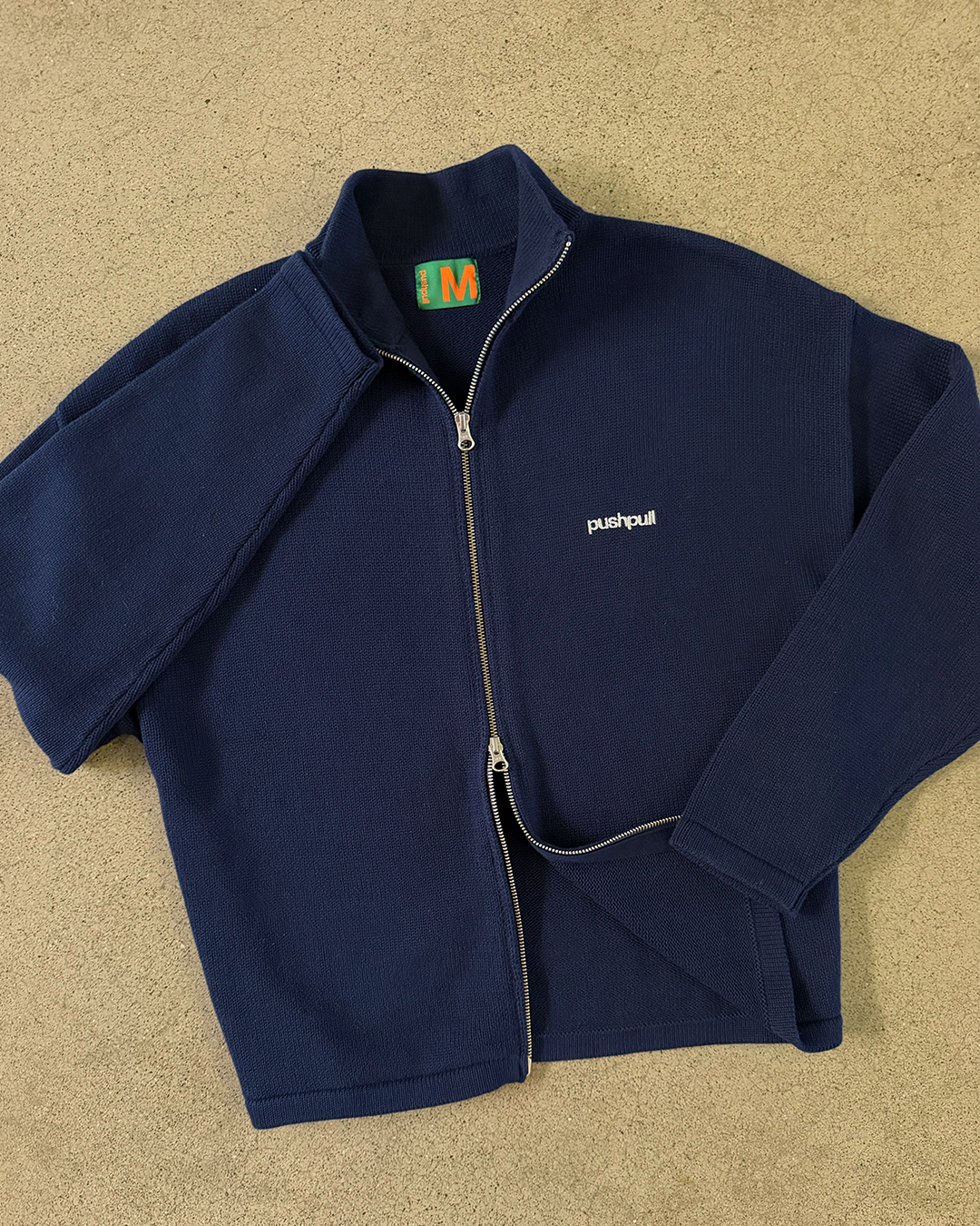 NAVY PP19 SPORT ZIP KNIT