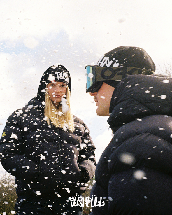 BLACK OUT PUFFER JACKET